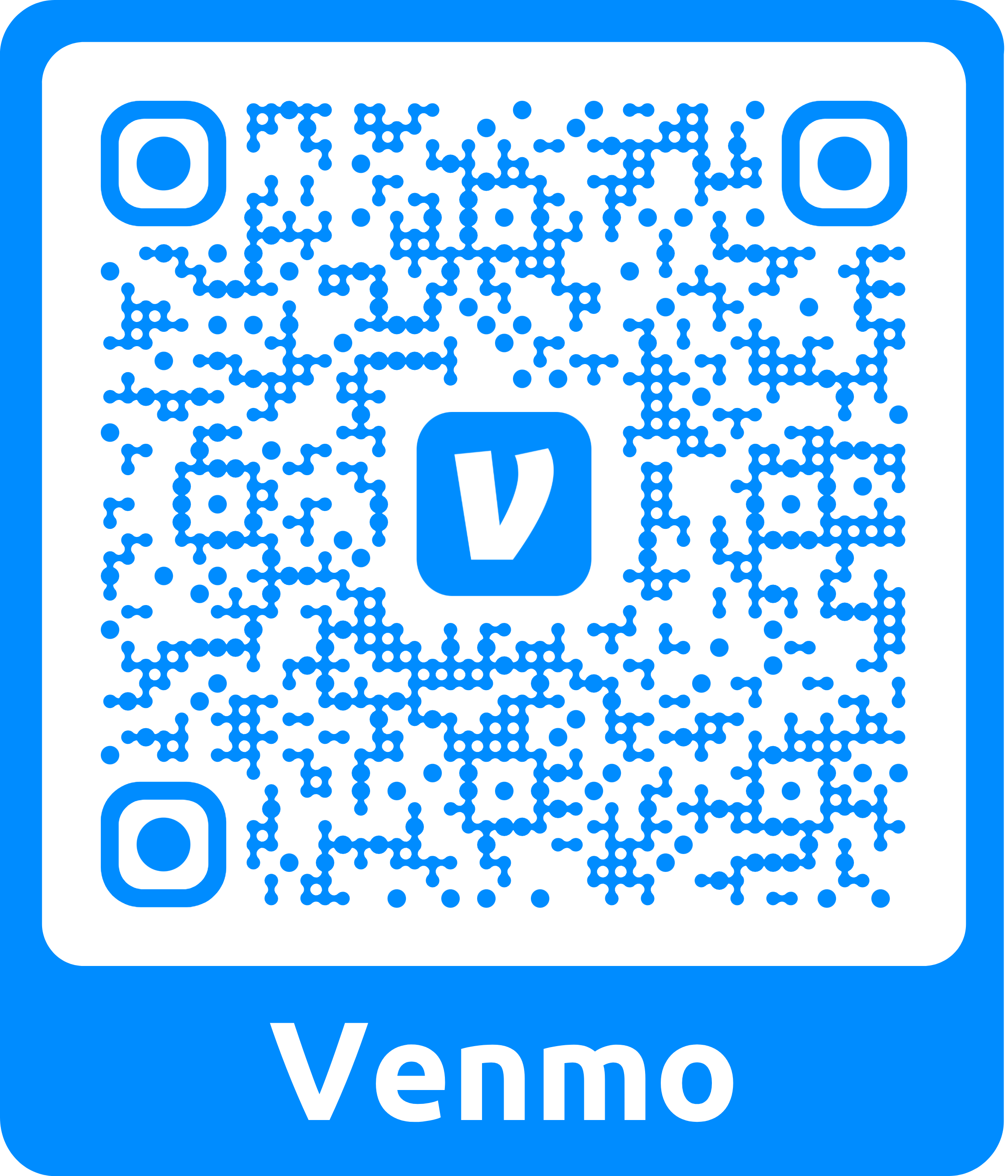 Drummer venmo QR